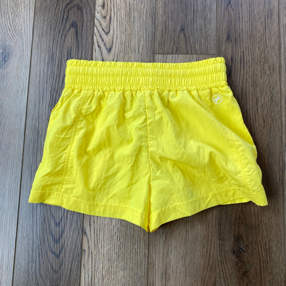 Urban Outfitters | Out from under | athletic shorts | neon yellow
